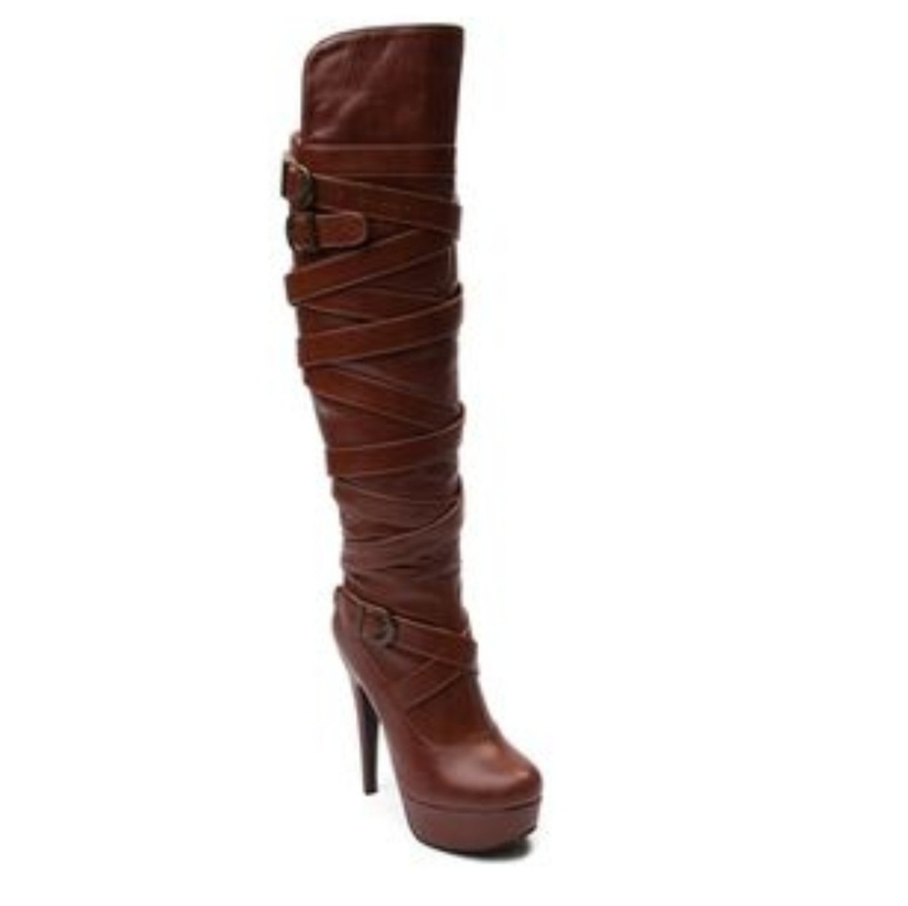 Shi knee high boots